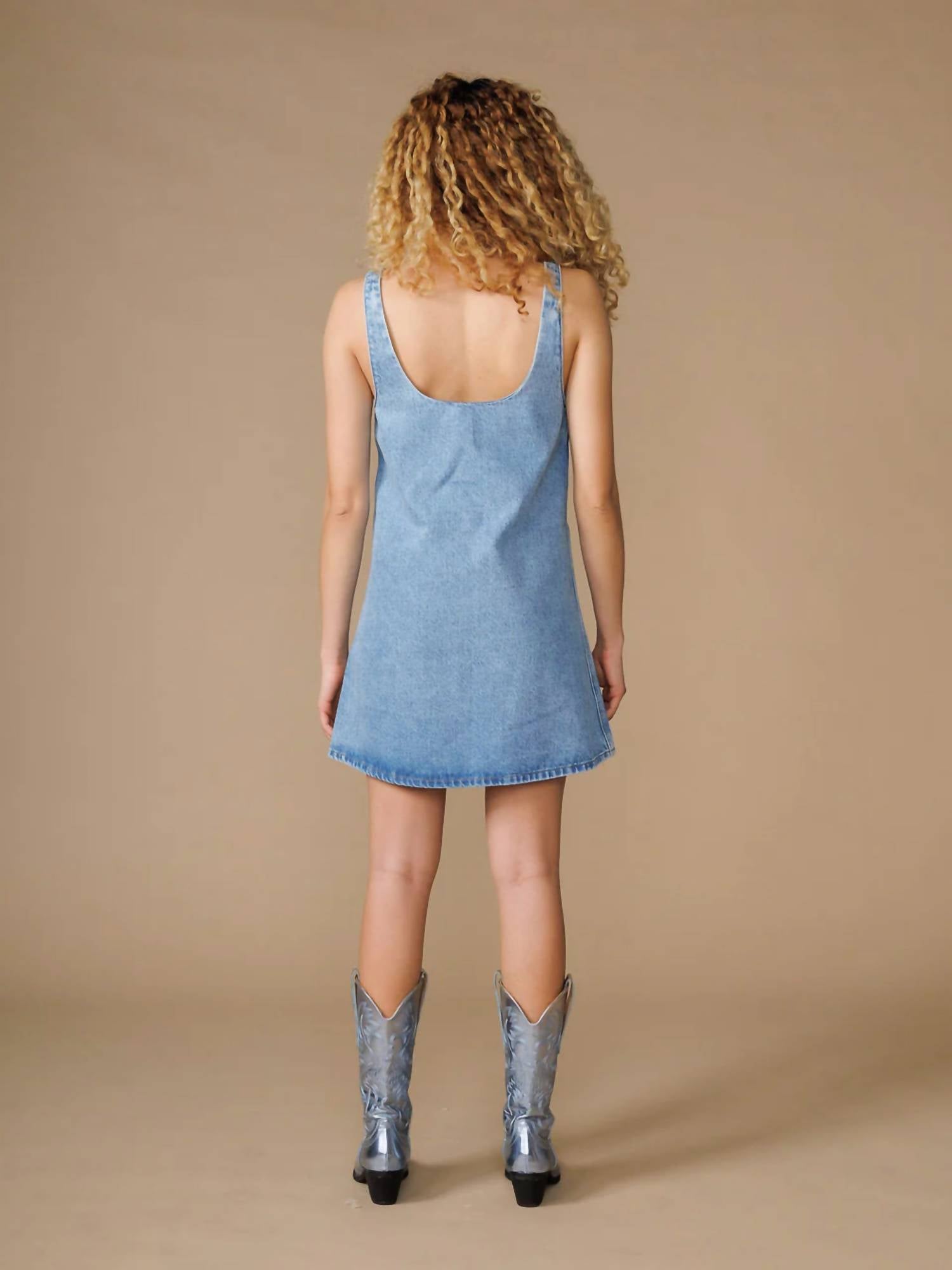 Edwin - Sage Mini Dress