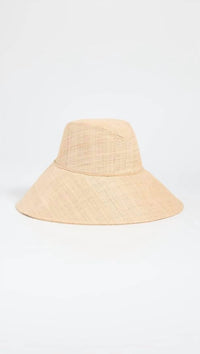 Lack of Color Women's The Cove Straw Hat in natural - women's hat - detail view
