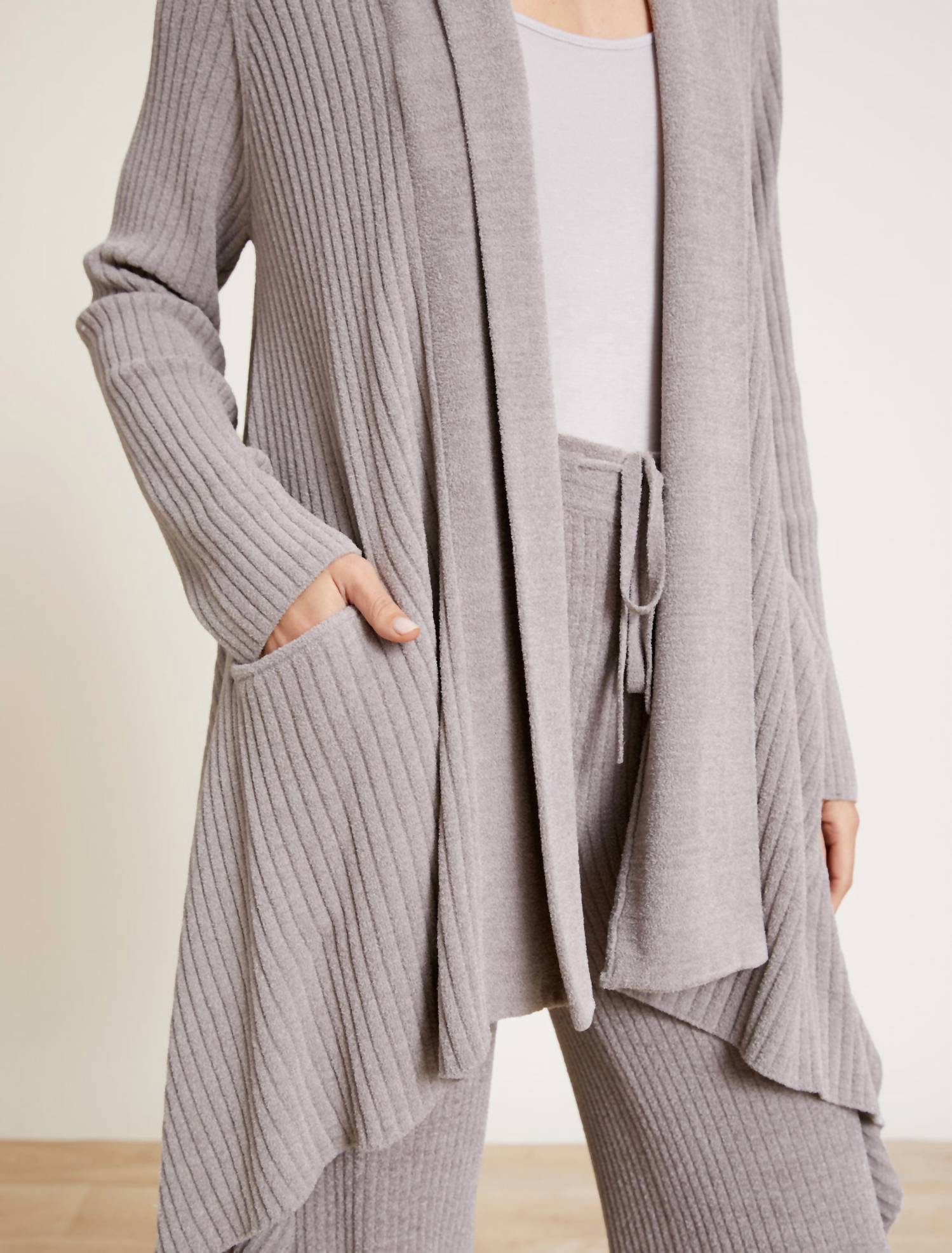 Barefoot Dreams - Cozychic Ultra Lite Draped Shawl Collar Cardigan