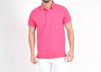 Eight X - Double Sided Multi Colored Striped Collar Polo