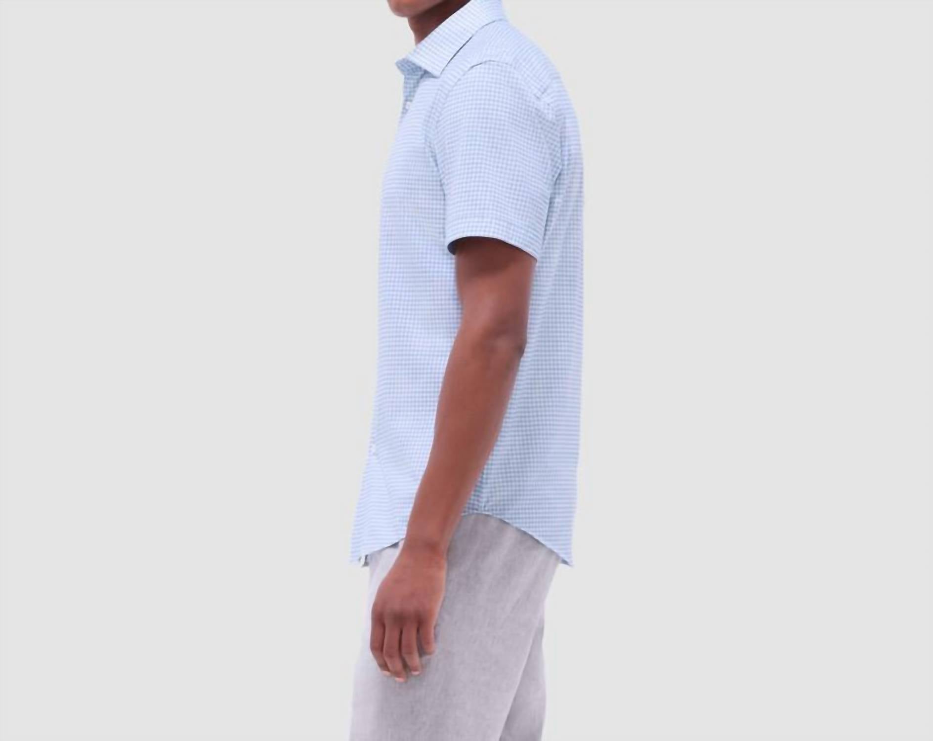 Bugatchi Uomo - Miles Gingham Check Ooohcotton Shirt