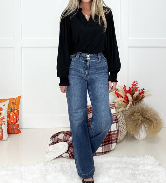 Judy Blue - Double Button Boss Babe Jeans