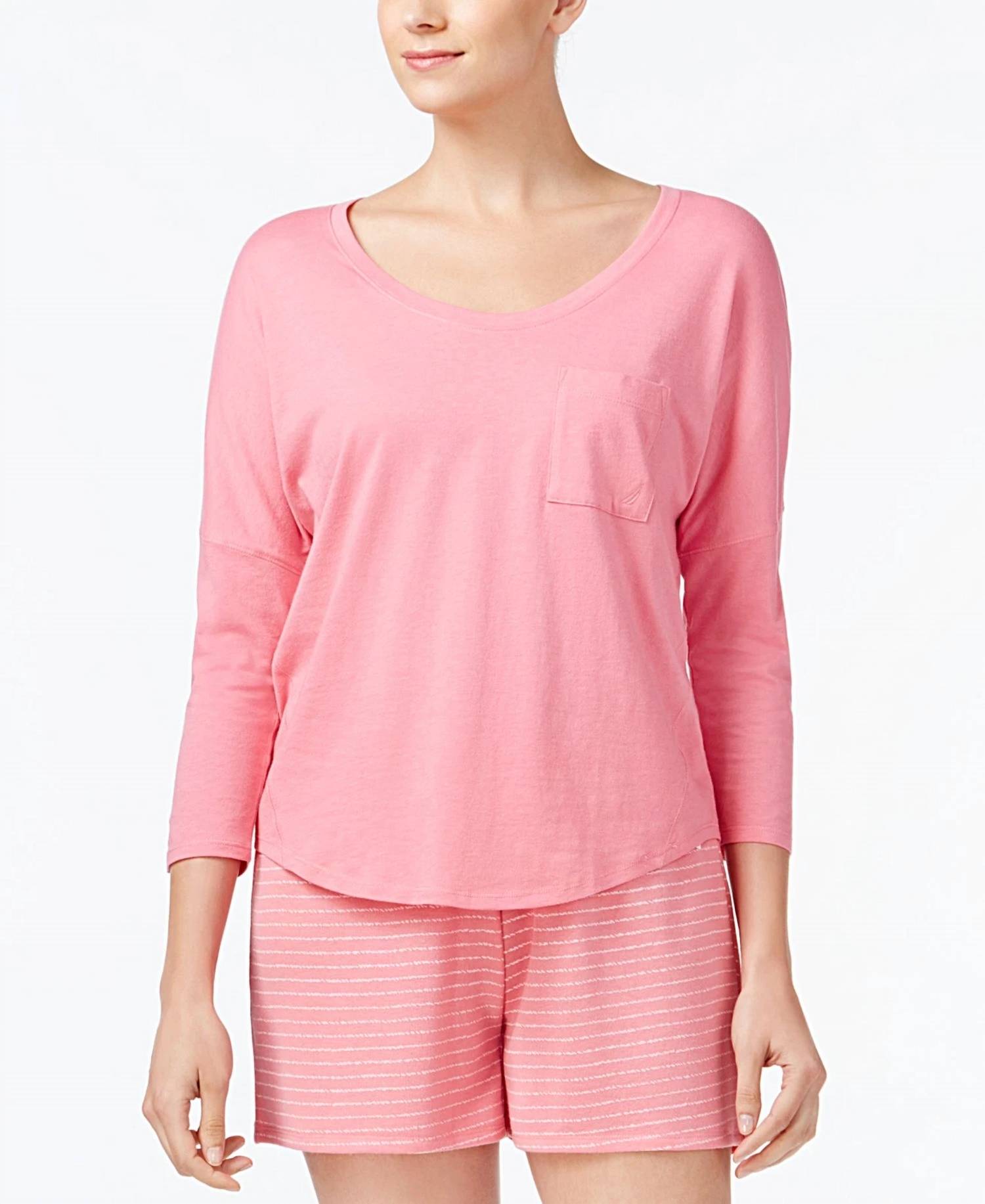 Nautica - Sleepwear Pocket Pajama Top