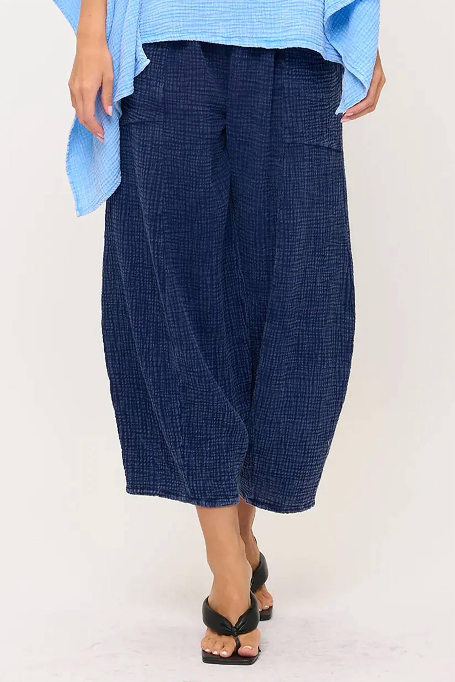 Storyline Collection - Bubble Gauze Lantern Pant
