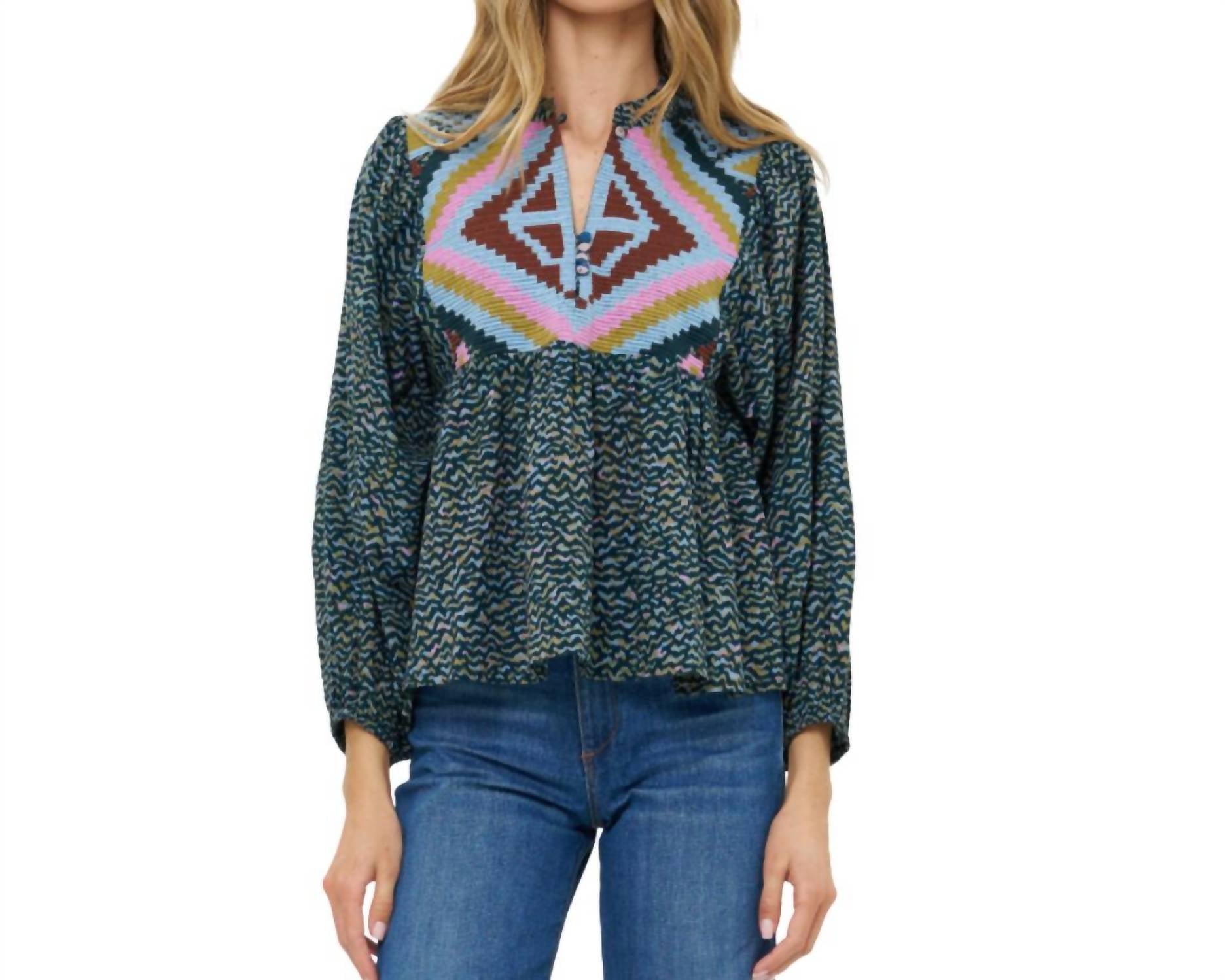 Oliphant - Mandarin Balloon Top