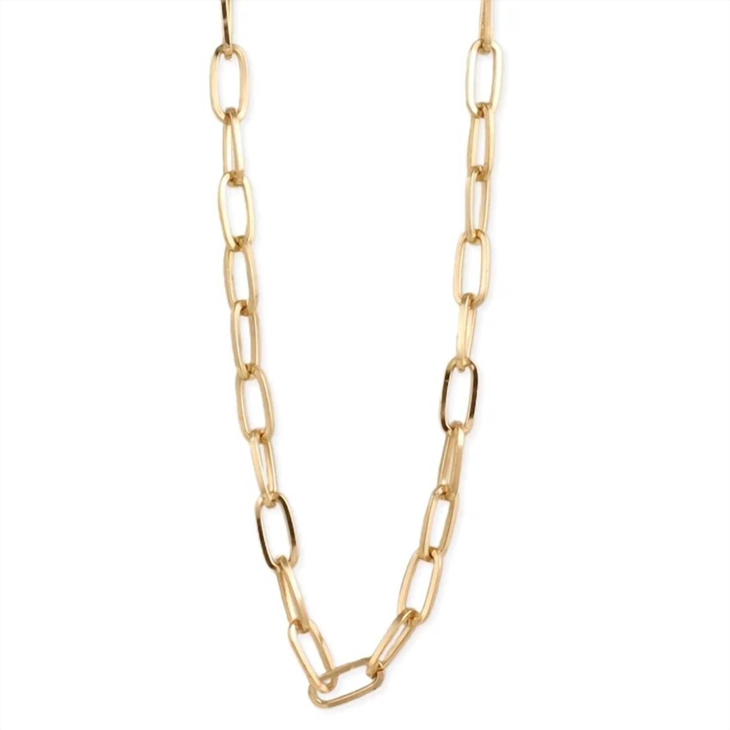 Zad - Women's Paperclip Chain Necklace