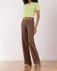 Avenue Montaigne - Flavia Linen Blend Pant