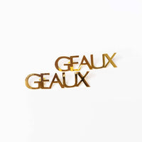 Hello Edie - Women's Geaux Earrings