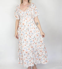 Hem & Thread - Blossom Breeze Floral Maxi Dress