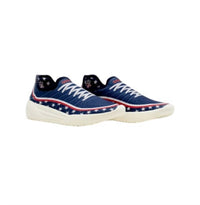 PSUDO Women’s Racer Sneakers in americana - women's sneaker - detail view