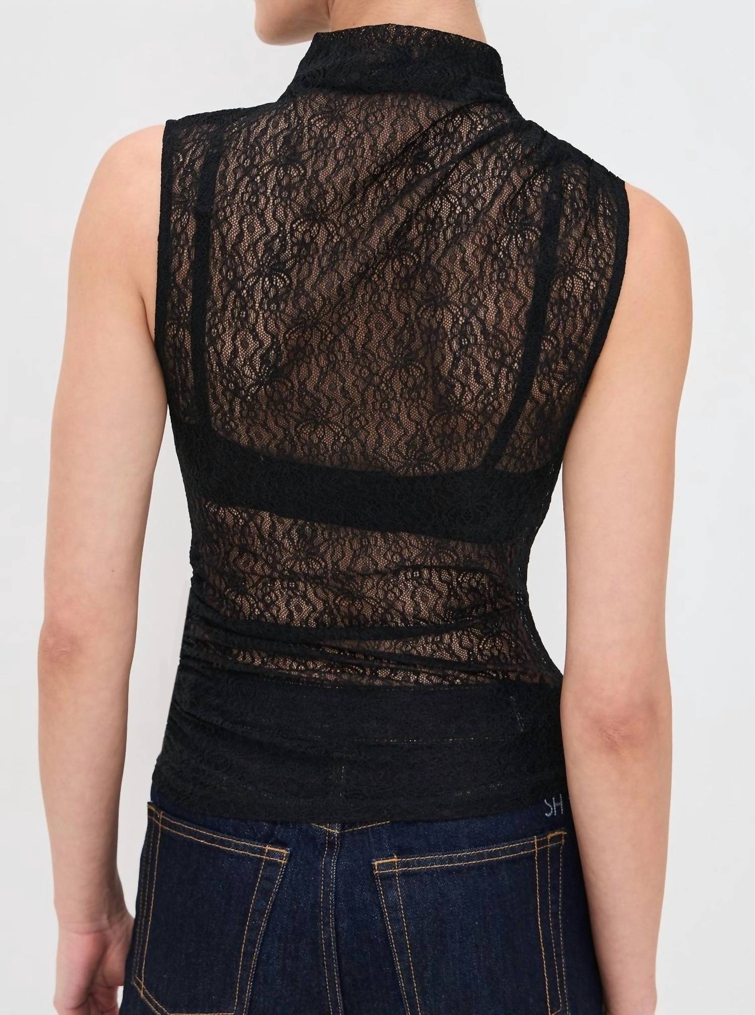 Veronica Beard - Mylie Lace Sleeveless Top