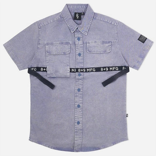 8&9Mfg - Men's Strapped Up Button Up Shirt