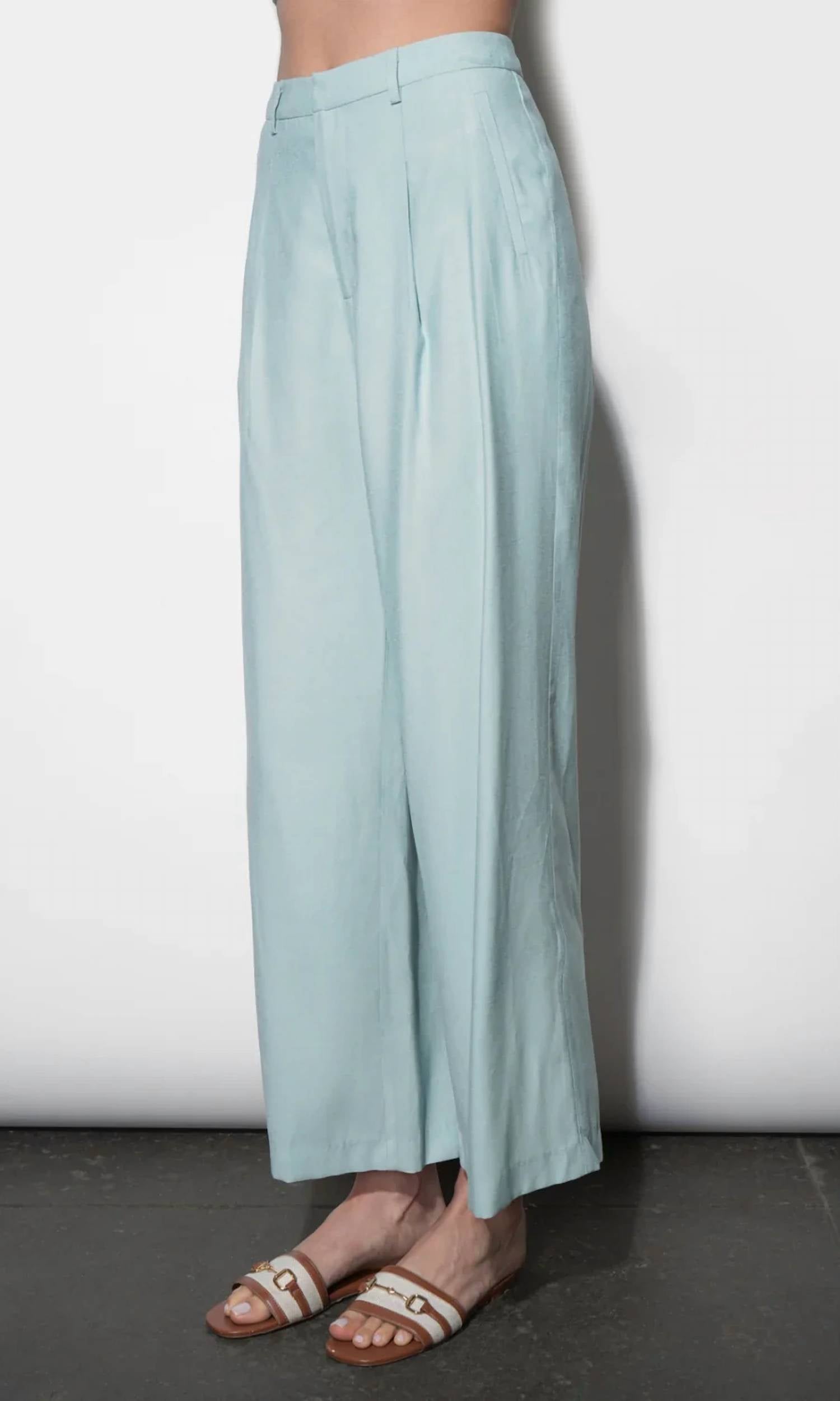 Greylin - Yuri Wide Leg Pleated Pants