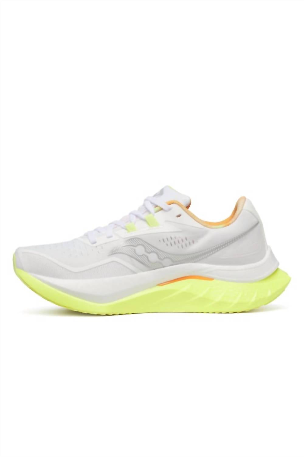 SAUCONY Women's Endorphin Speed 4 Shoe in white sunny - women's shoe - view 7