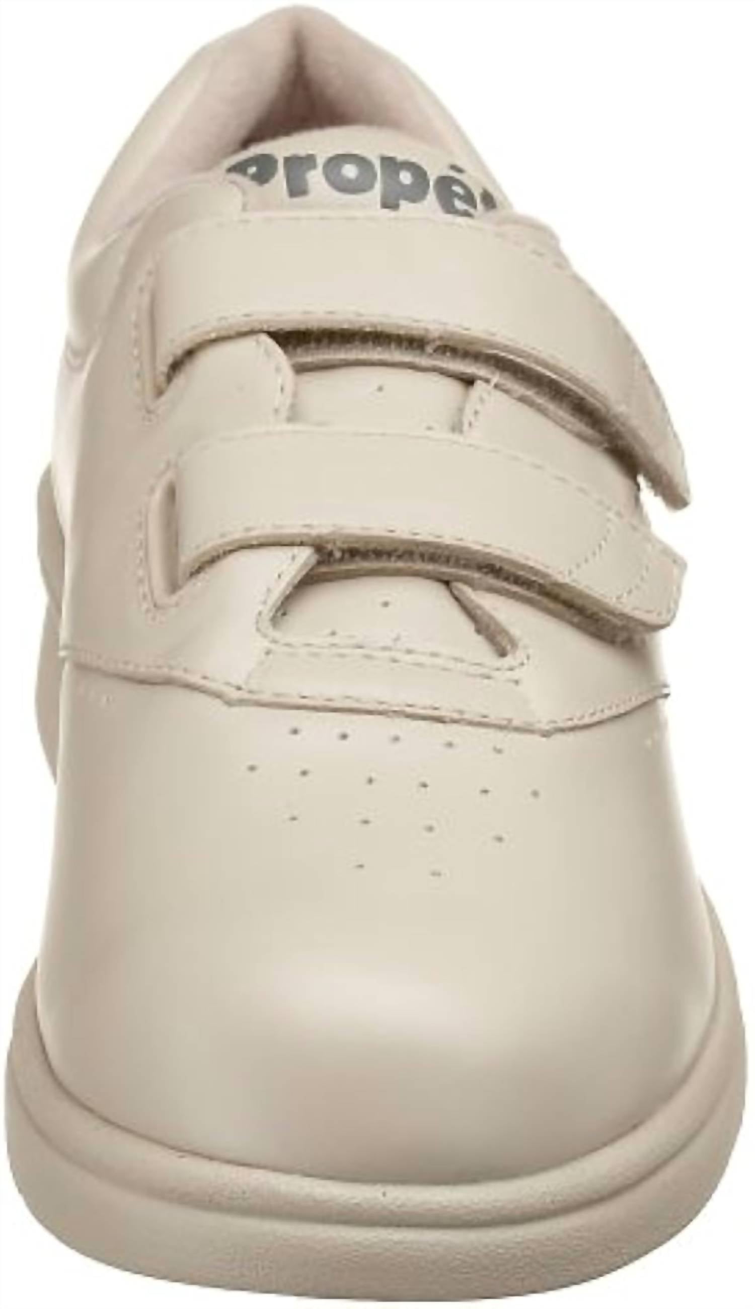 PROPET Women's Vista Walker Strap Shoe in bone - women's shoe - detail view
