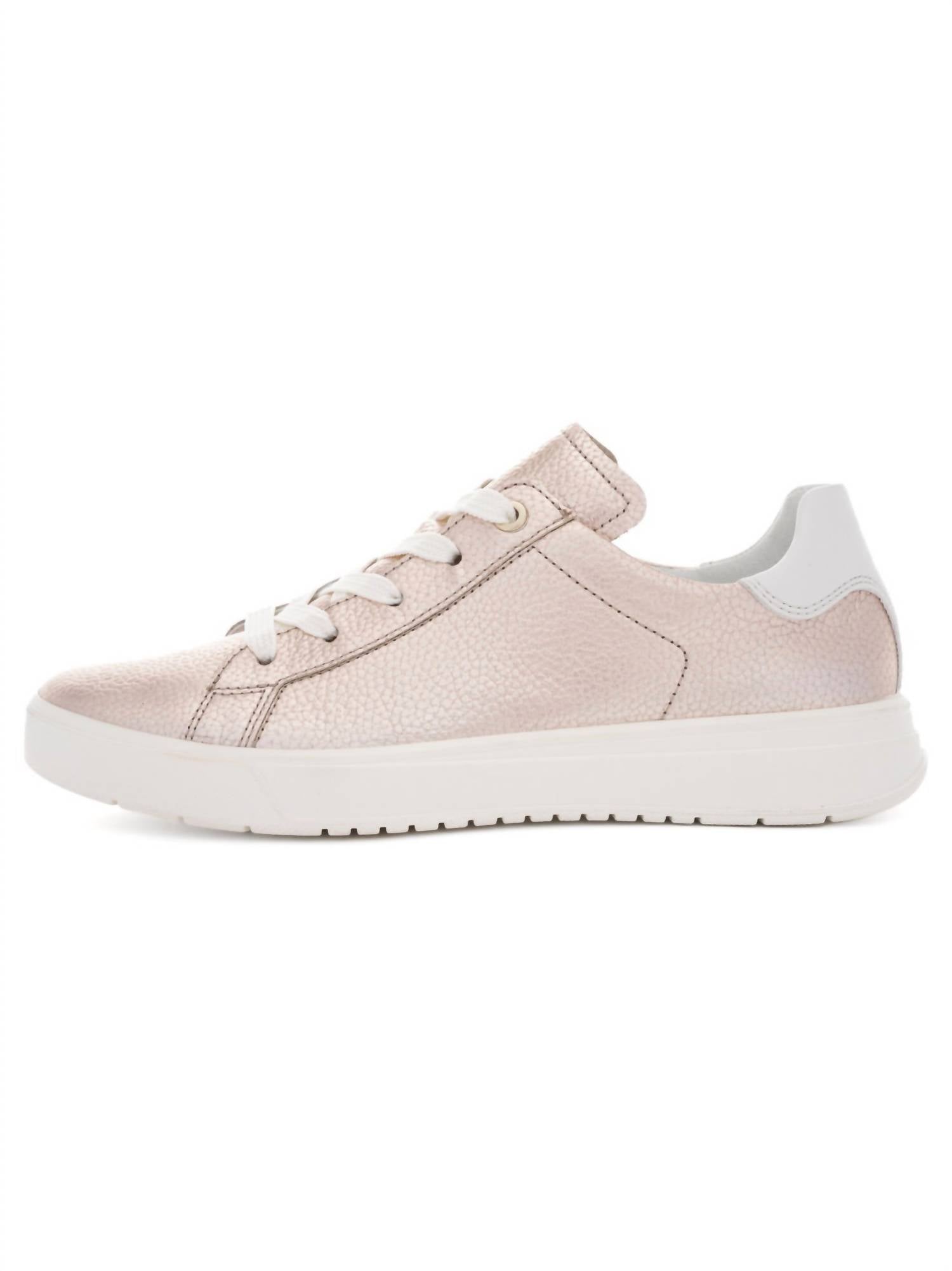 Ara Women's Lace-ups Ruby Sneaker in sand metalic cream - women's sneaker - detail view