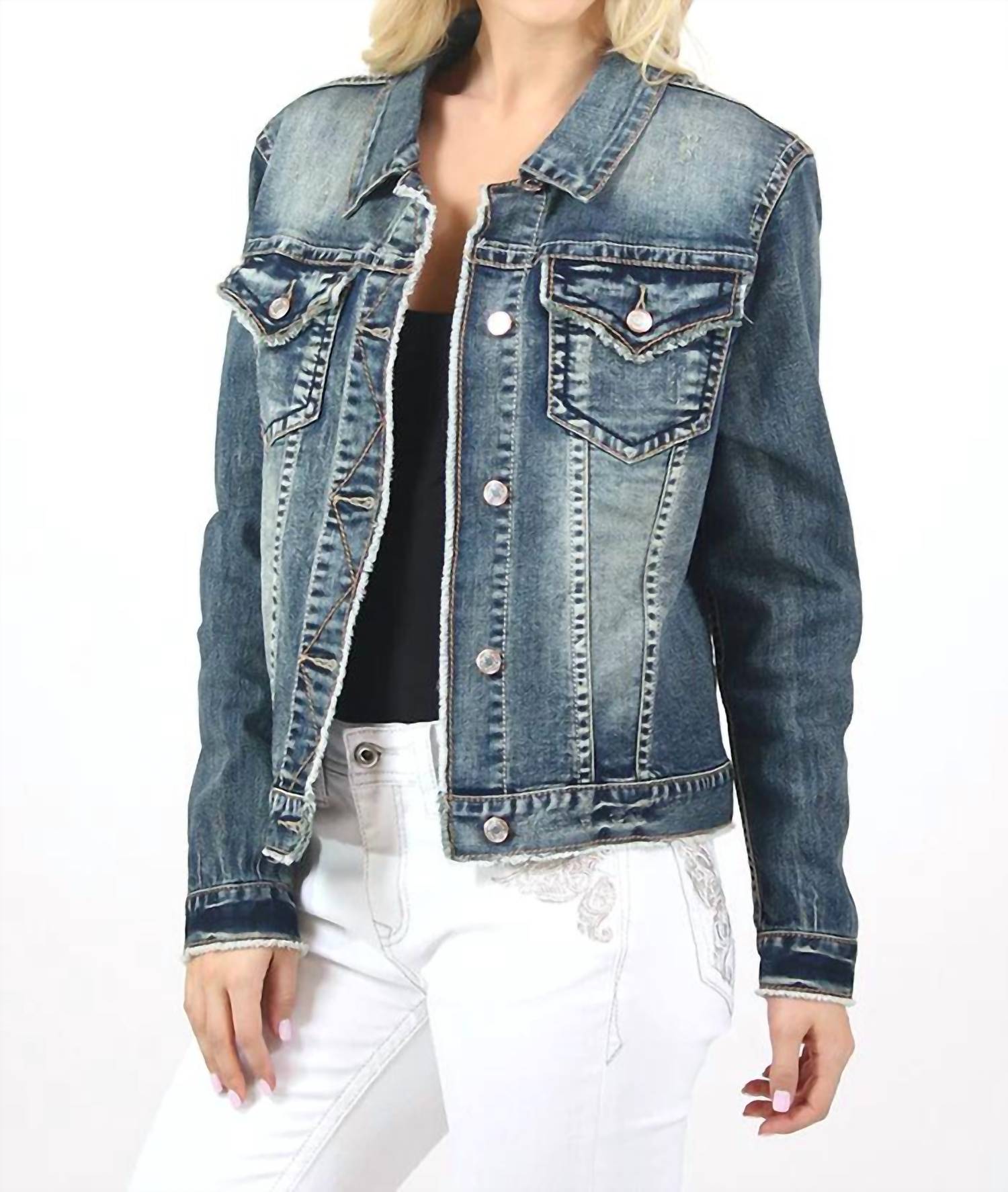 Grace In La - Vintage Denim Jacket