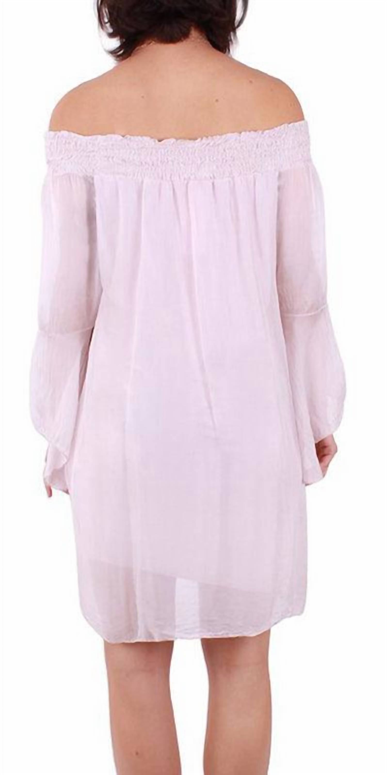 Gigi Moda - Benedetta Long Sleeve Mini Dress
