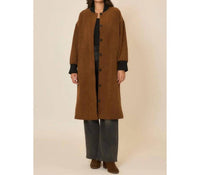 Cozy Co. - Rustic Corduroy Trench Coat