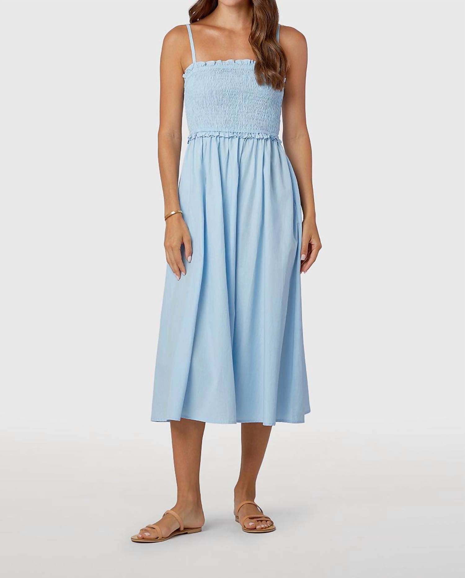 Livro - Smocked Midi Dress