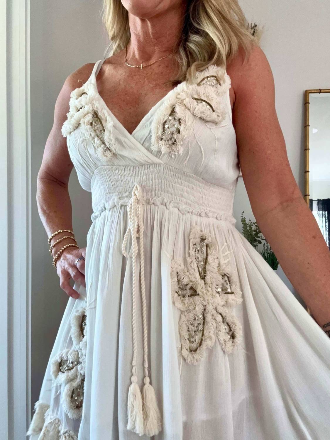 Pol - Sadie Embroidery Dress