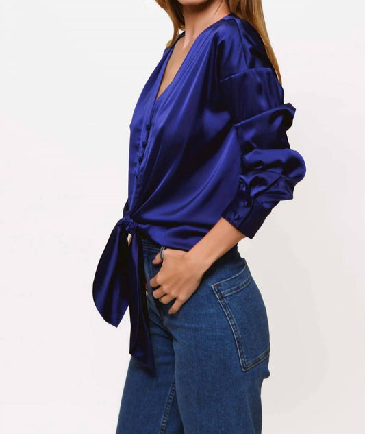 Hutch - Kass Long Sleeve Tie Top