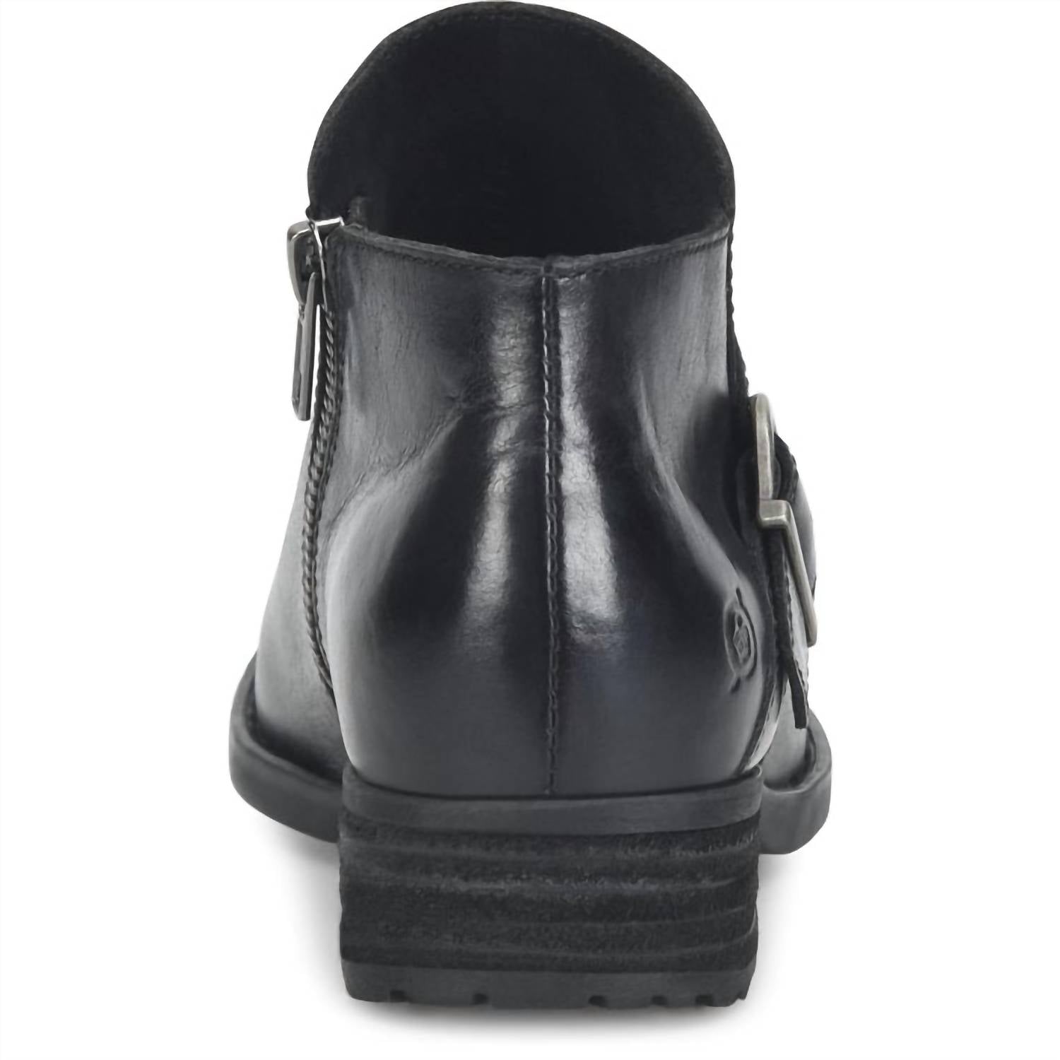 BONDI BORN Women's Kace Buckle Bootie in black - women's shoe - view 4