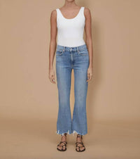 Le Jean - Bella Crop Flare Jeans