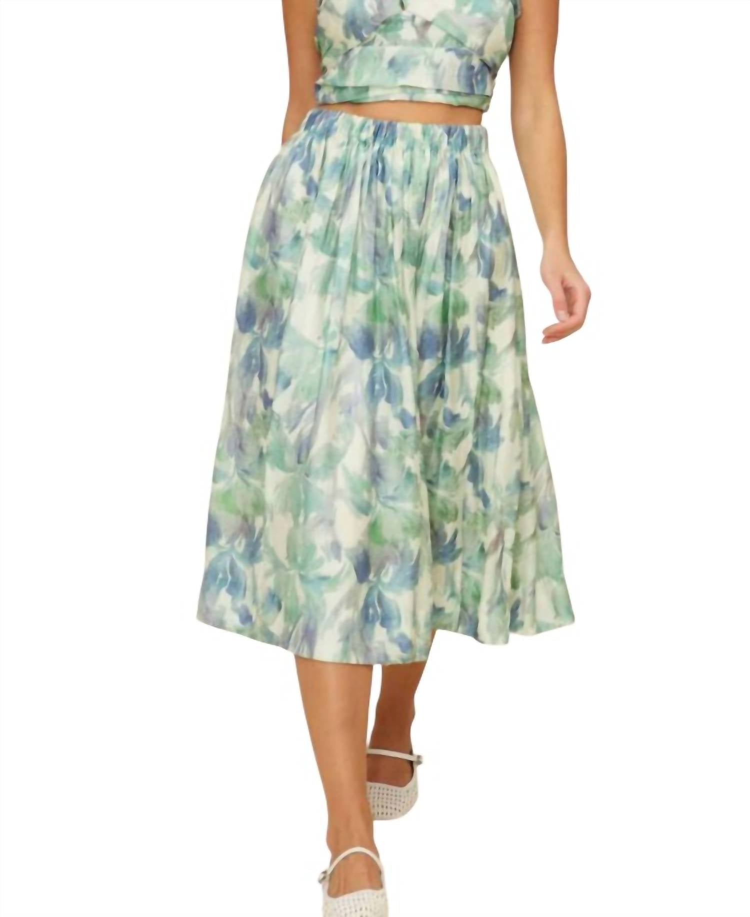 Lucy Paris - Amari Midi Skirt