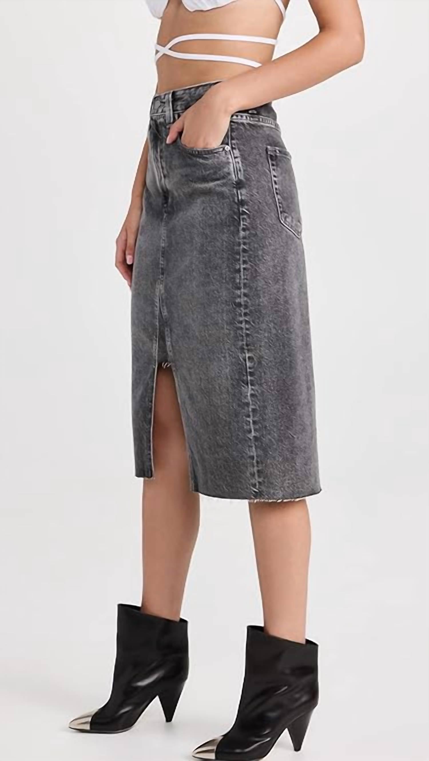 Ag Jeans - Haruko Midi Skirt