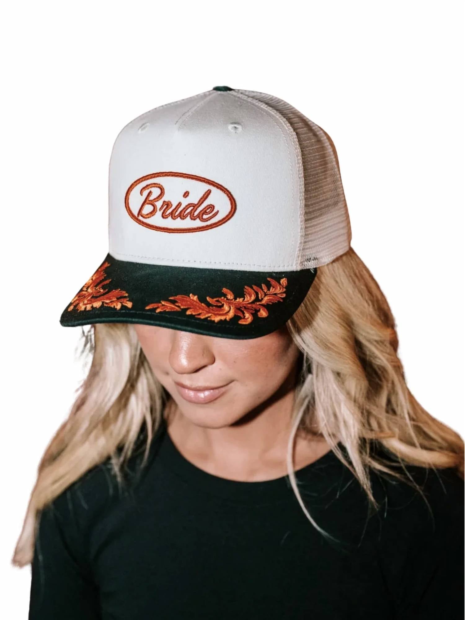 Southern Wives Club - Bride Embroidered Trucker Hat
