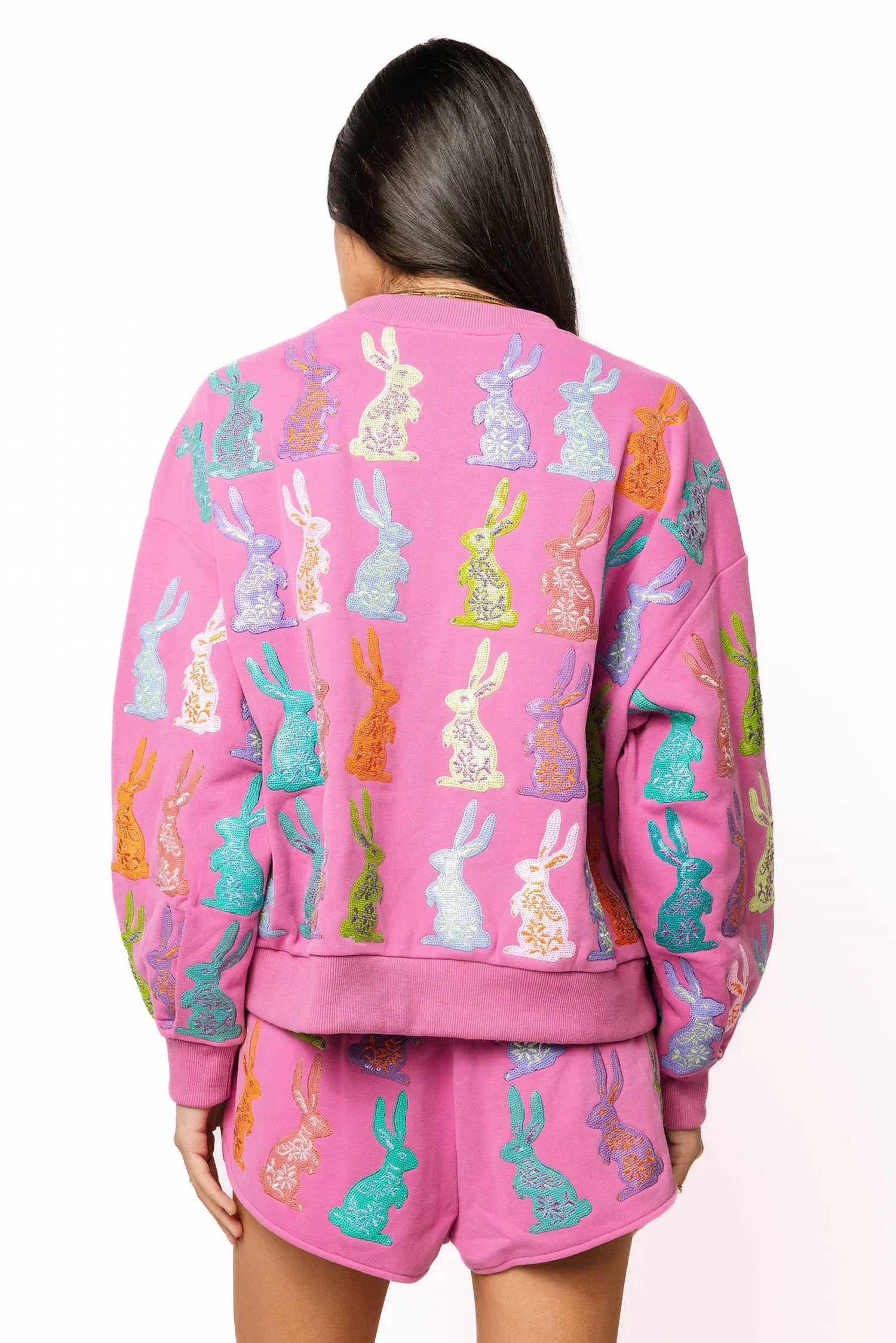 Queen Of Sparkles - Easter Bunny Sweatshirt