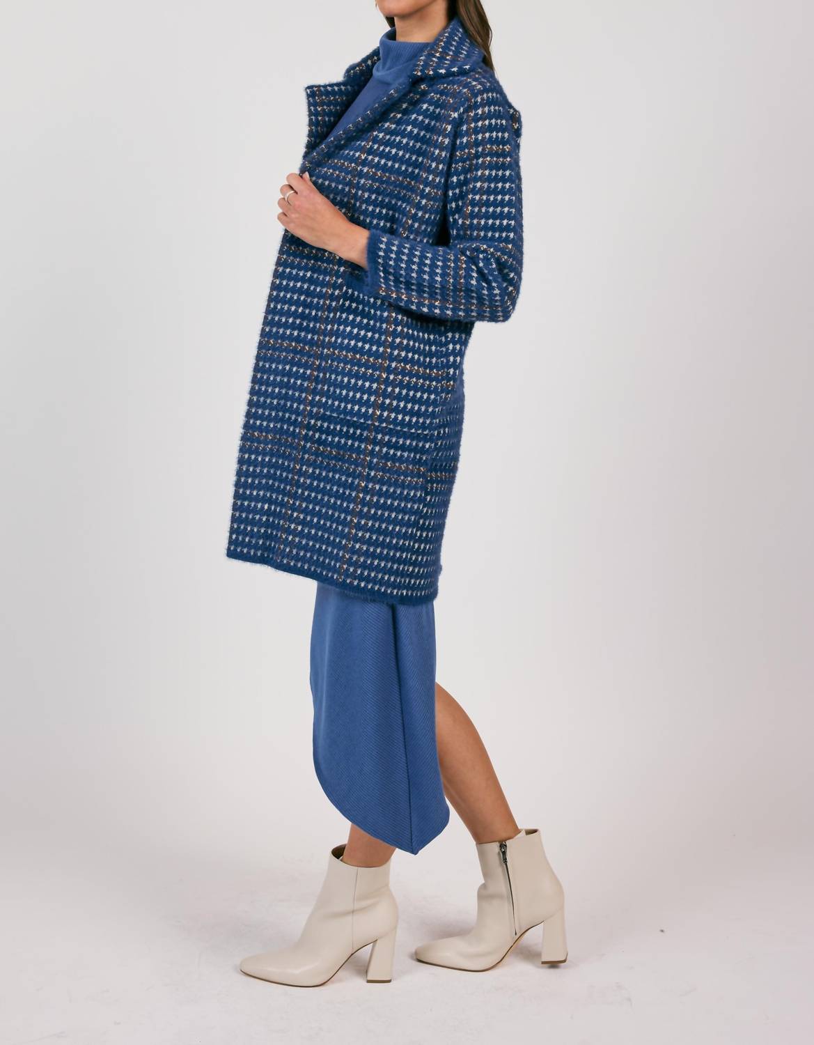 Sage The Label - Marceau Houndstooth Coat