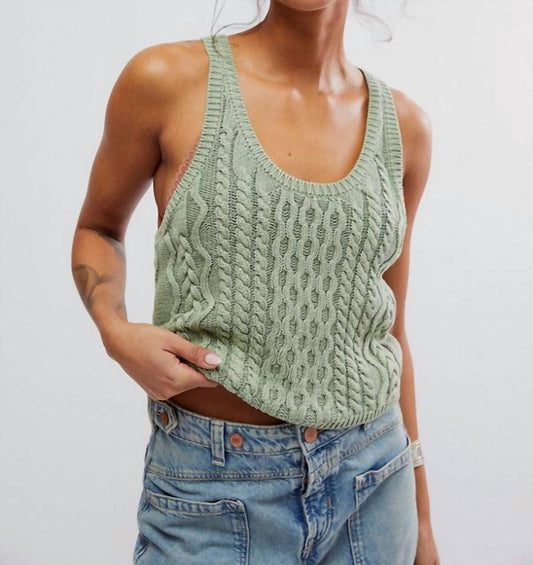 Free People - High Tide Cable Tank Top