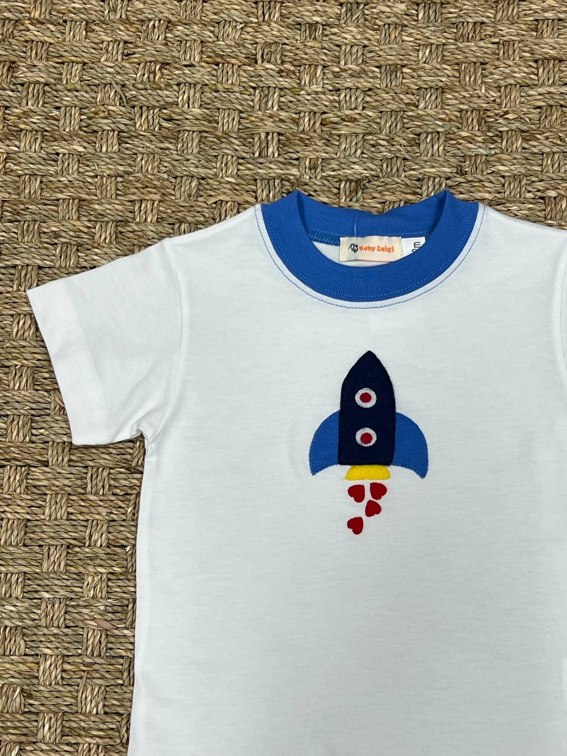 Luigi Kids - Kid's Rocket Ship Hearts On Tee
