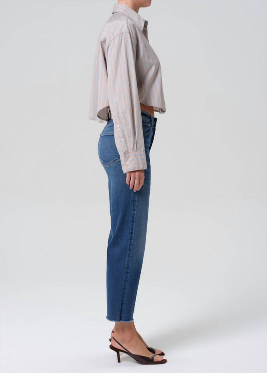 Citizens Of Humanity - Palma Straight Raw Hem Jeans
