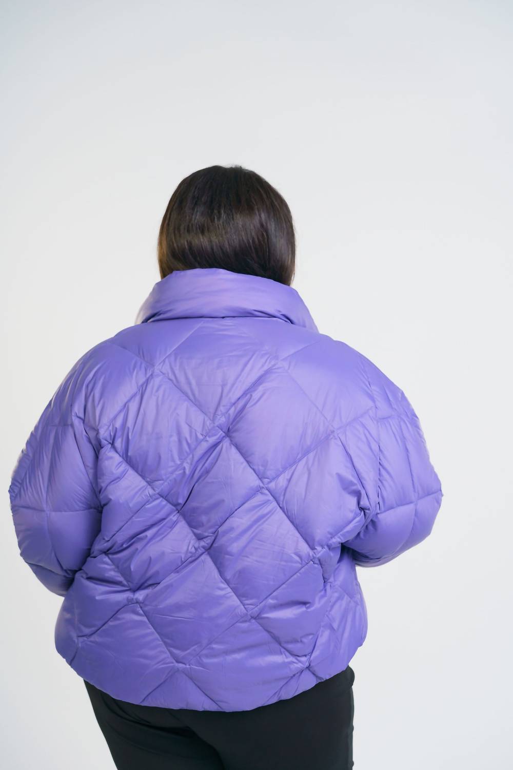 Psophia - Puffer Funnel Neck Jacket - Plus