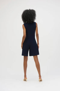 Joseph Ribkoff - Wrap Sleeveless Jumpsuit