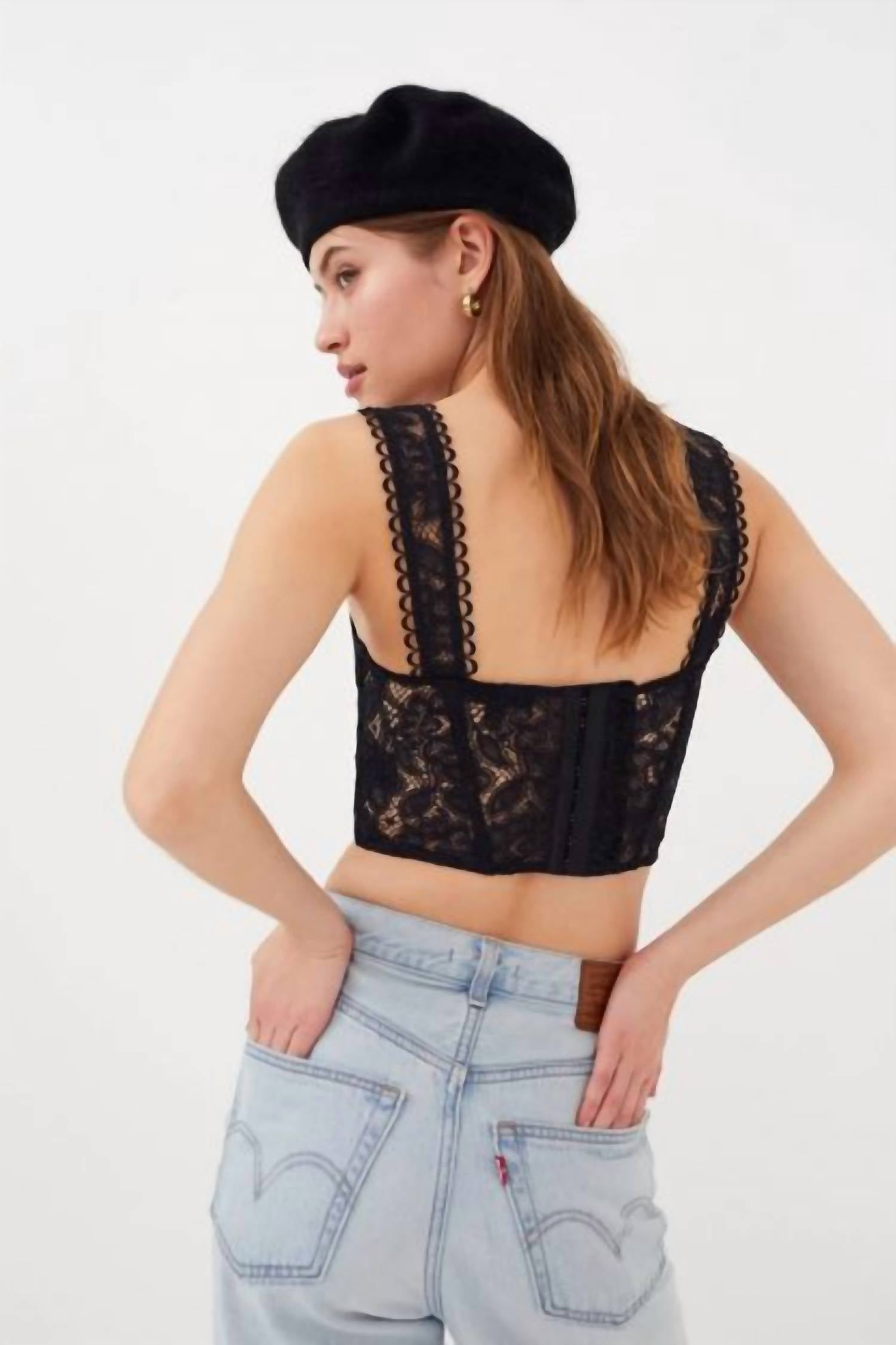 For Love & Lemons - Women's Sammie Crop Top