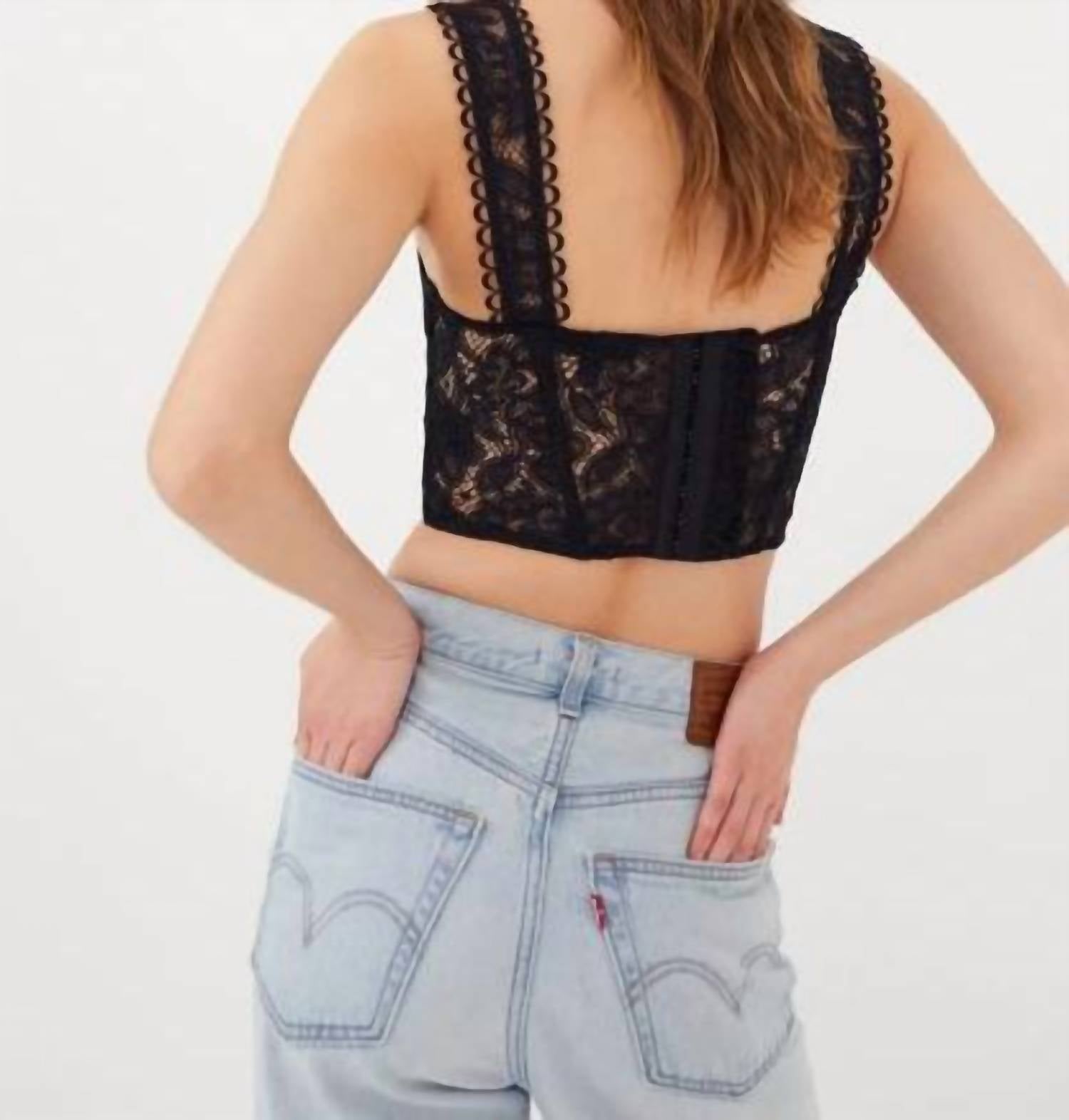 For Love & Lemons - Women's Sammie Crop Top