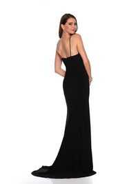 Dave & Johnny - Cut Out Jersey Gown