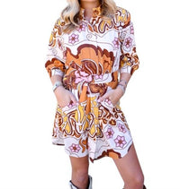 Ciebon - Printed Mini Dress