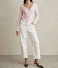 Good American - Pointelle Cardigan