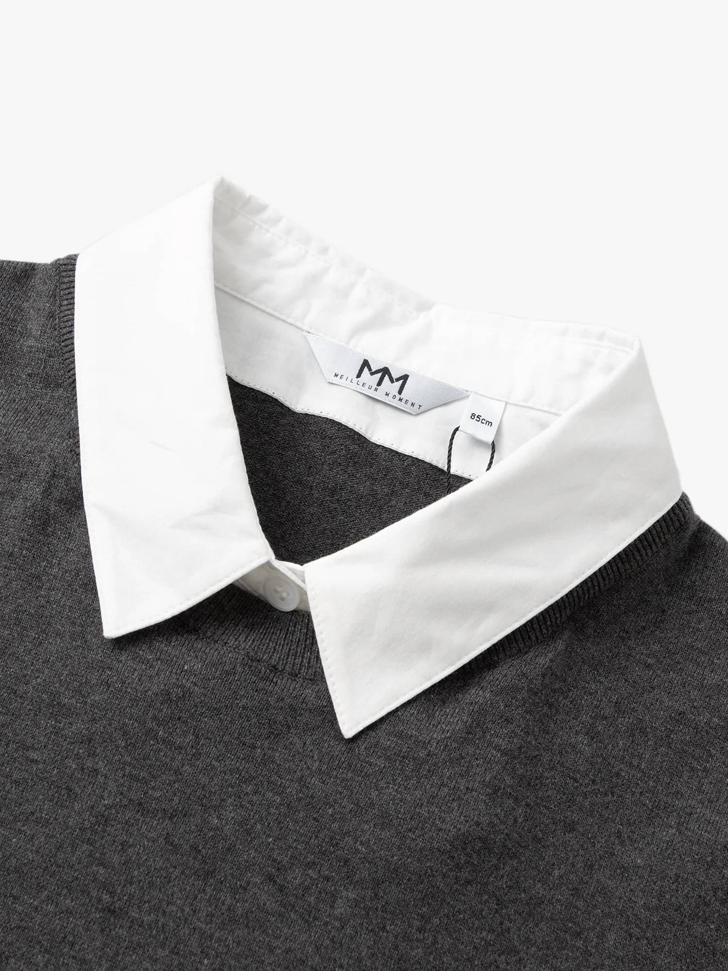 Meilleur Moment - Short Sleeve Layered-Look Top