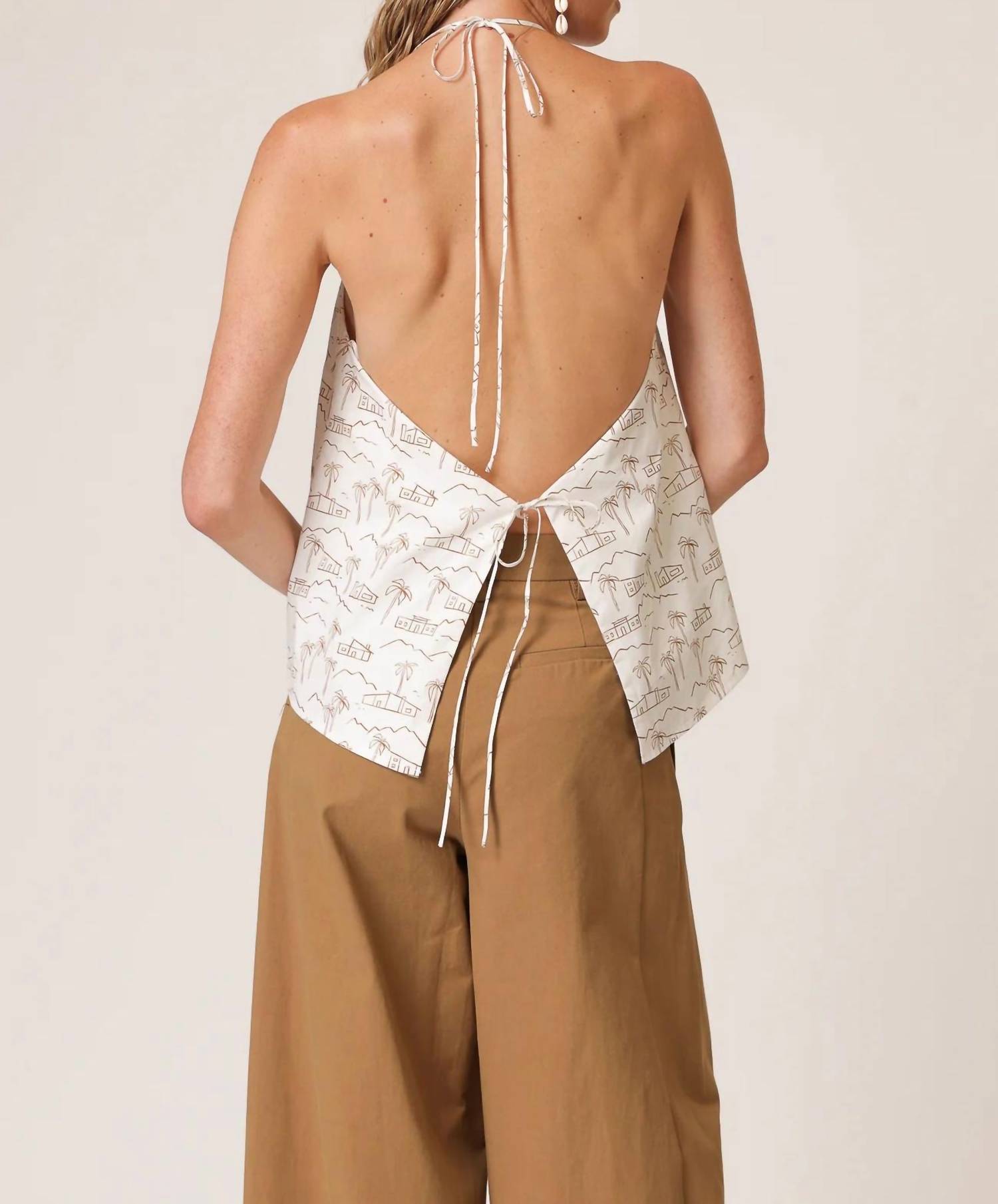 Line And Dot - Edwina Top