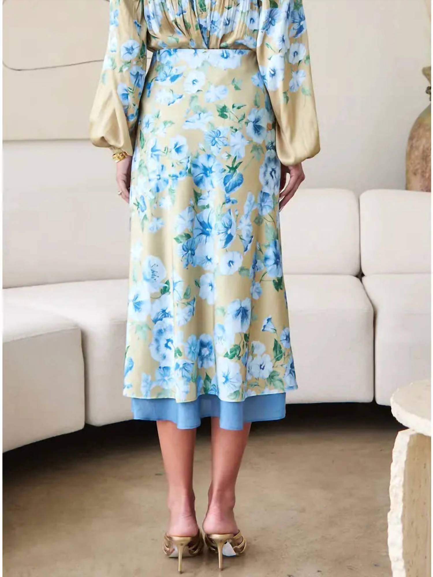 Current Air - Maeve Floral Skirt
