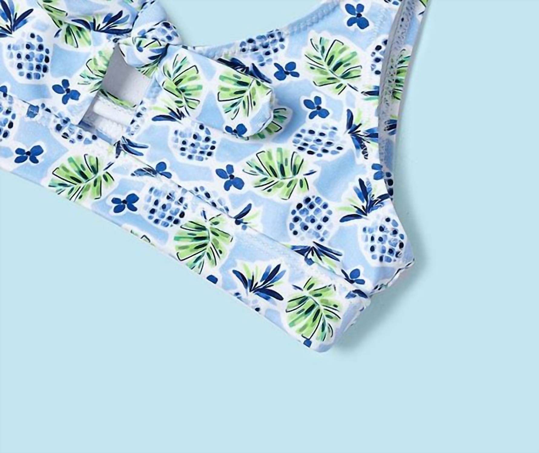 Mayoral - Girl's Knotted Pineapple Leaf Bikini Set