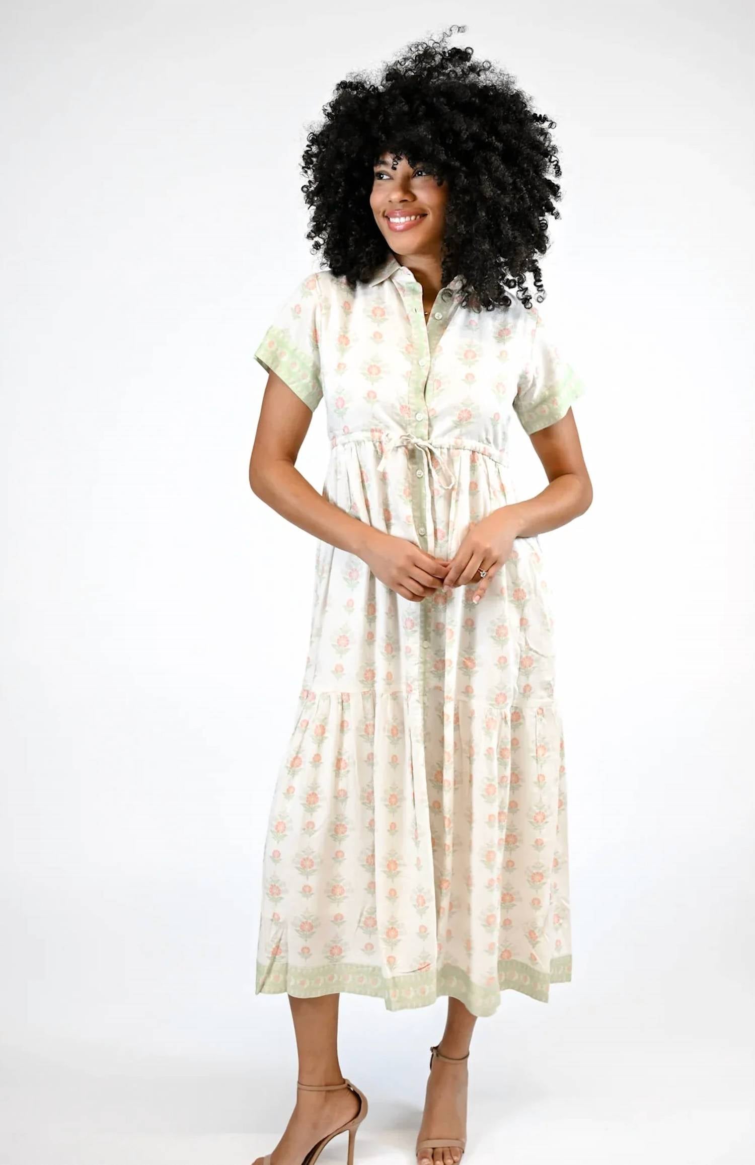 Marigold - Belle Button Down Dress