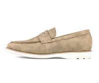 Amali Men's Elias Loafer in tan - men's loafer - detail view