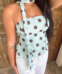 Tic Toc - The Macchiato Strapless Top